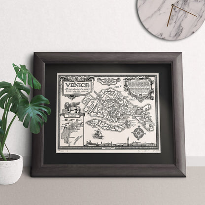 The Venice Map | Limited Edition Print | 1st Edition