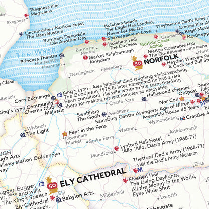 STG’s Lavishly Produced Great British Film and TV Map