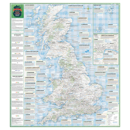 STG's Delightfully Stuffed Great British Food and Drink Map