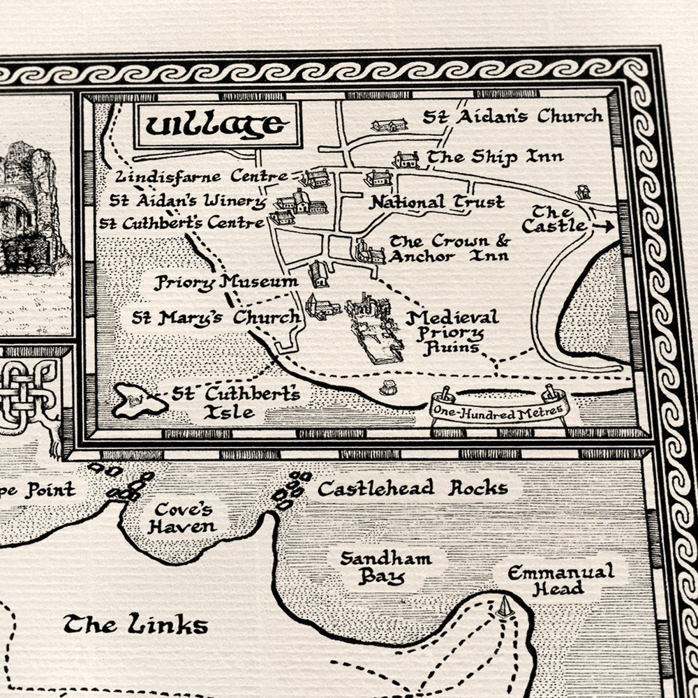 The Lindisfarne Map | Limited Edition Print | 1st Edition