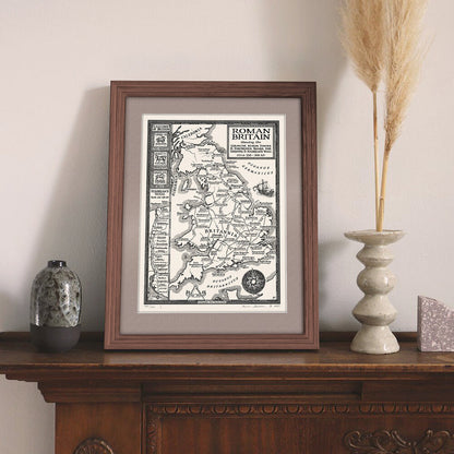 Map of Roman Britain | Limited Edition Print | 1st Edition