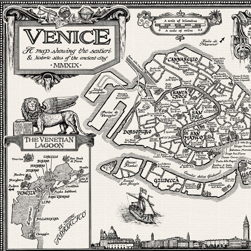 The Venice Map | Limited Edition Print | 1st Edition