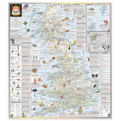 STG’s Craftily Conjured Great British Folklore and Superstition Map