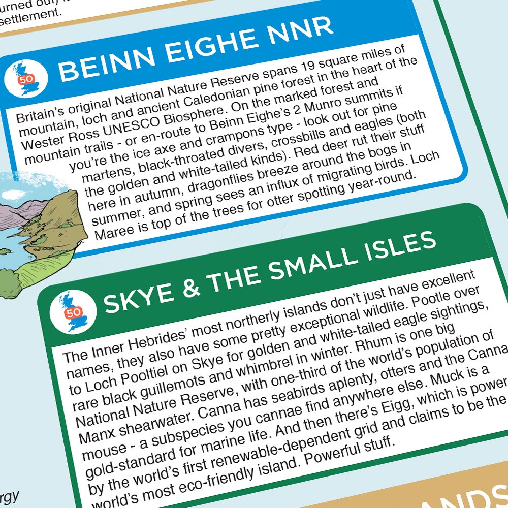 STG’s Eagerly Beavered Great British Wildlife and Environment Map